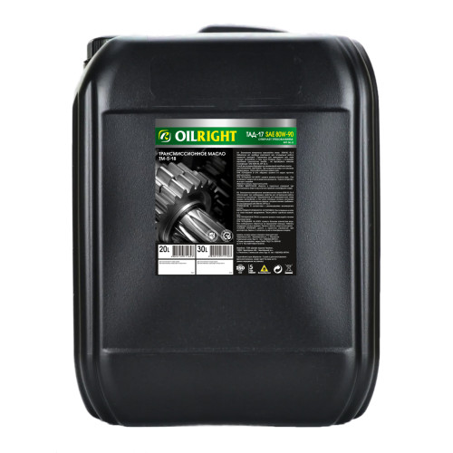 Олива трансмісійна OIL RIGHT ТМ-5-18 80w90 (Тад-17і) 20л